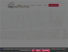 Tablet Screenshot of dmg-nordhorn.de
